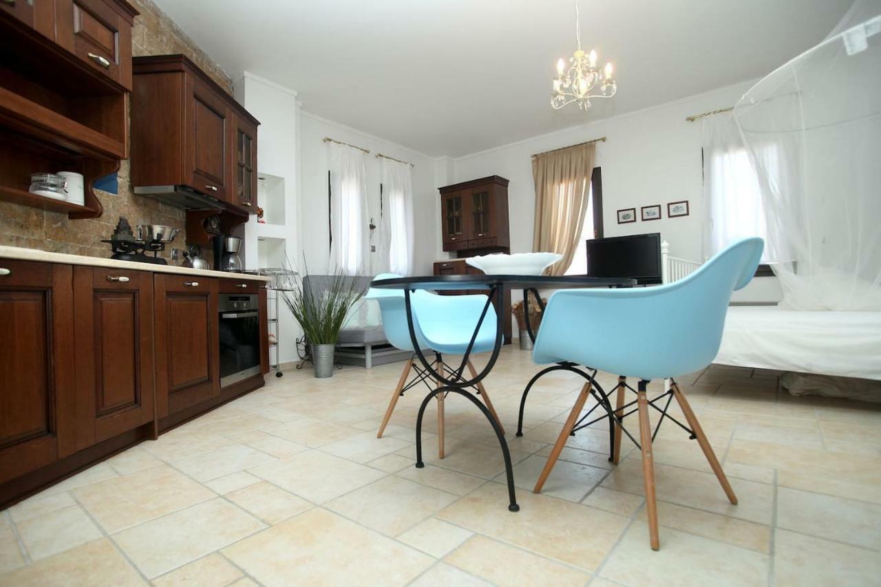 Beautiful Studio in traditional Afytos Halkidiki-UVC sterilized Dış mekan fotoğraf