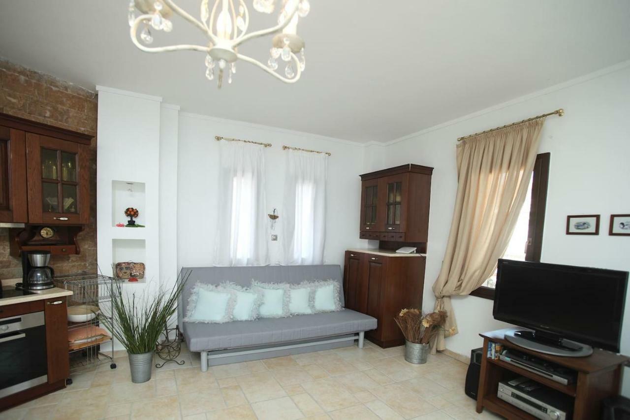 Beautiful Studio in traditional Afytos Halkidiki-UVC sterilized Dış mekan fotoğraf